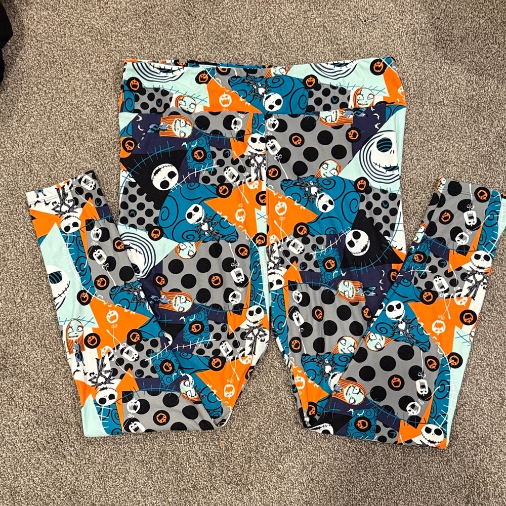 LuLaRoe Whimsical Multicolor Leggings